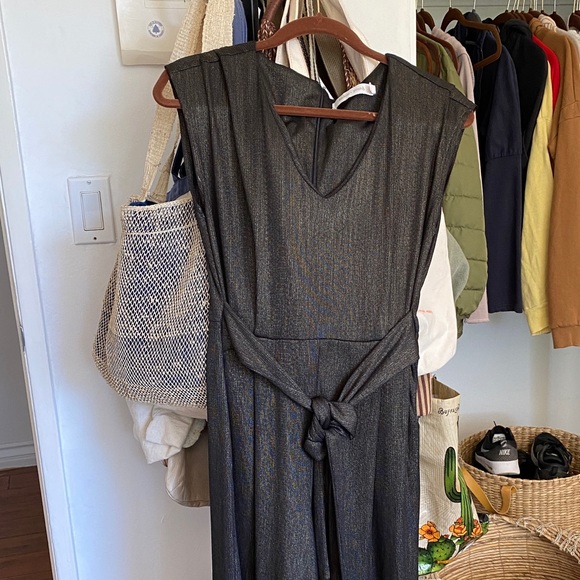 Anthropologie Pandita Metallic Jumpsuit - Picture 2 of 6